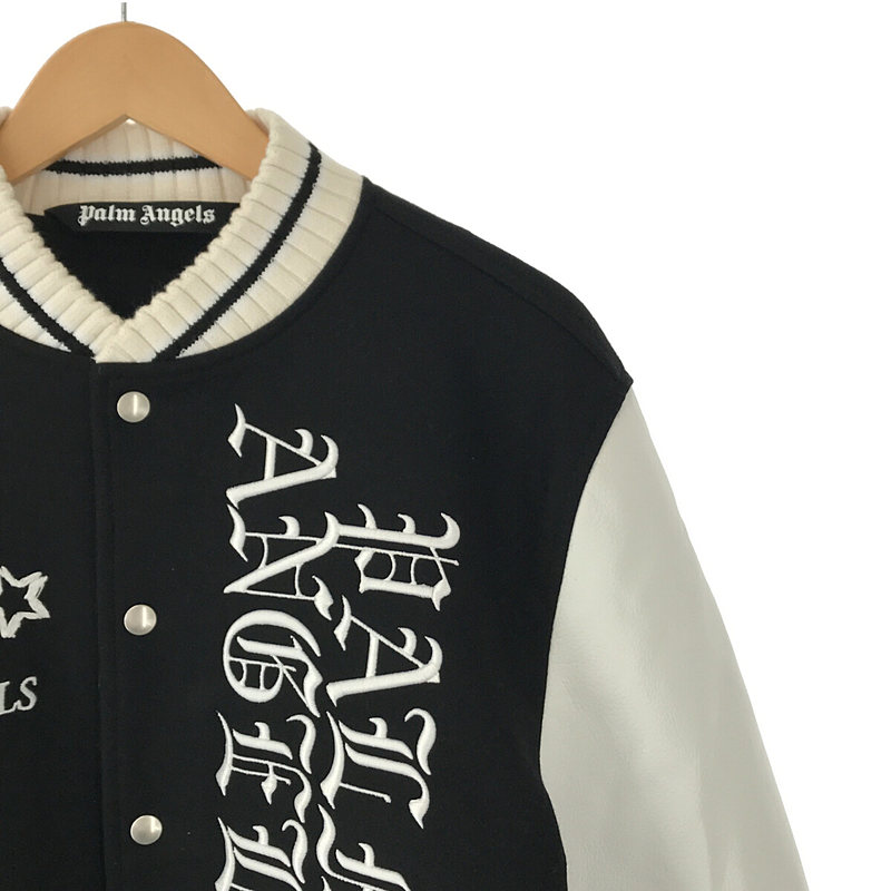 Palm Angels / パームエンジェルス Burning Head Varsity Jacket ヴァーシティジャケット スタジャン