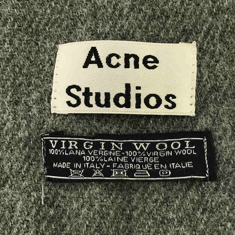 Acne Studios / アクネ ストゥディオズ VIRGIN WOOL イタリア製 大判ストール マフラー