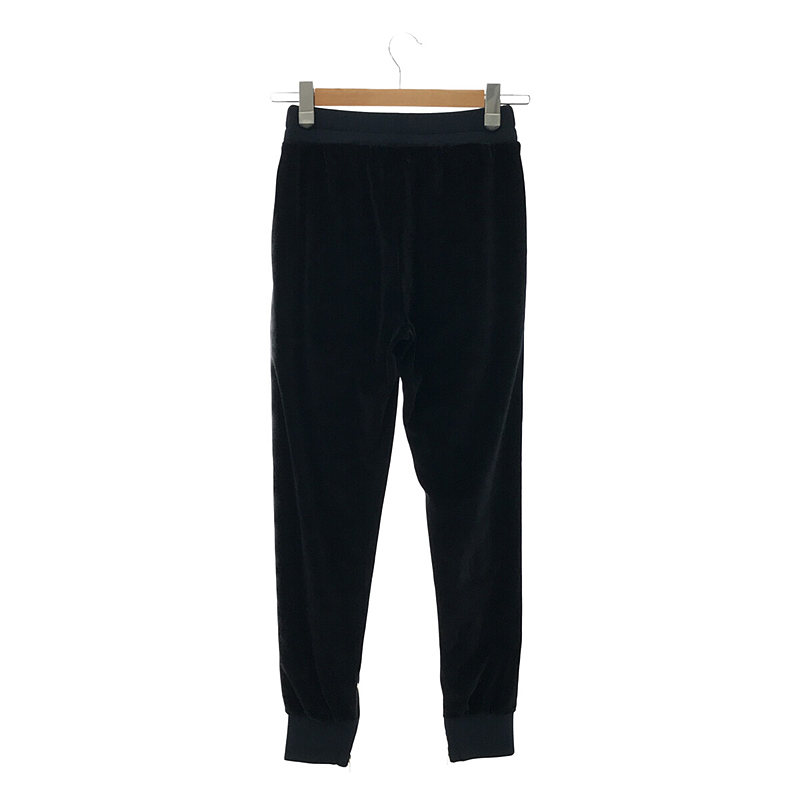 MADISON BLUE / マディソンブルー ロゴ ベロア ジョガーパンツ