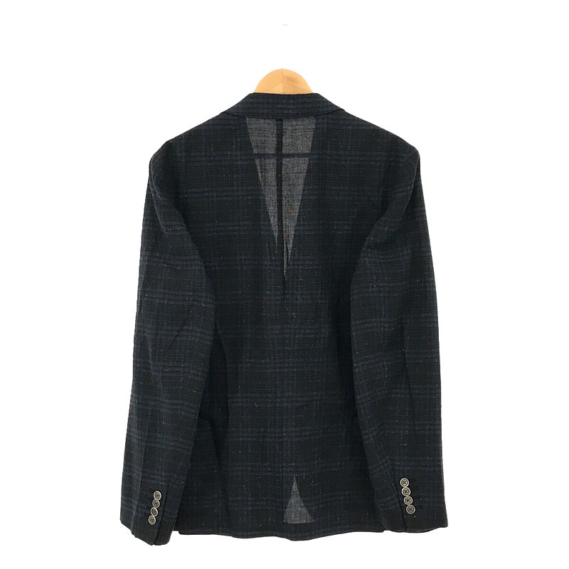 eleventy / イレブンティ イタリア製 2B チェック シングルブレスト テーラード ジャケット