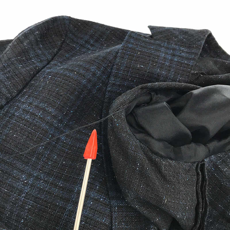 eleventy / イレブンティ イタリア製 2B チェック シングルブレスト テーラード ジャケット