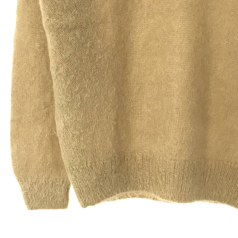 AURALEE / オーラリー BRUSHED SUPER KID MOHAIR KNIT V-NECK P/O モヘヤニット セーター