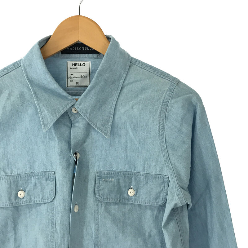 MADAME WORK SH CHAMBRAY シャンブレーシャツ | ブランド古着の買取 ...