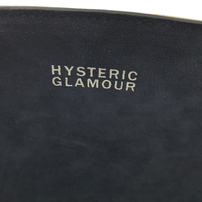 HYSTERIC GLAMOUR / ヒステリックグラマー サイドファスナー STICKER柄 リバーシブルトート バッグ ポーチ付き