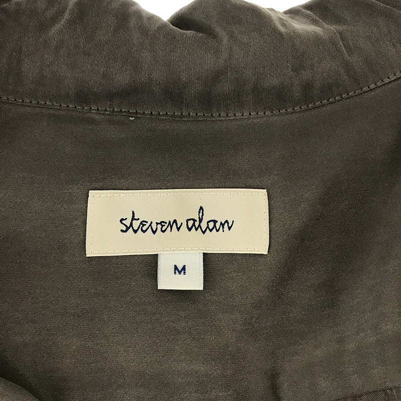 steven alan / スティーブンアラン キュプラ シャツドレス ワンピース