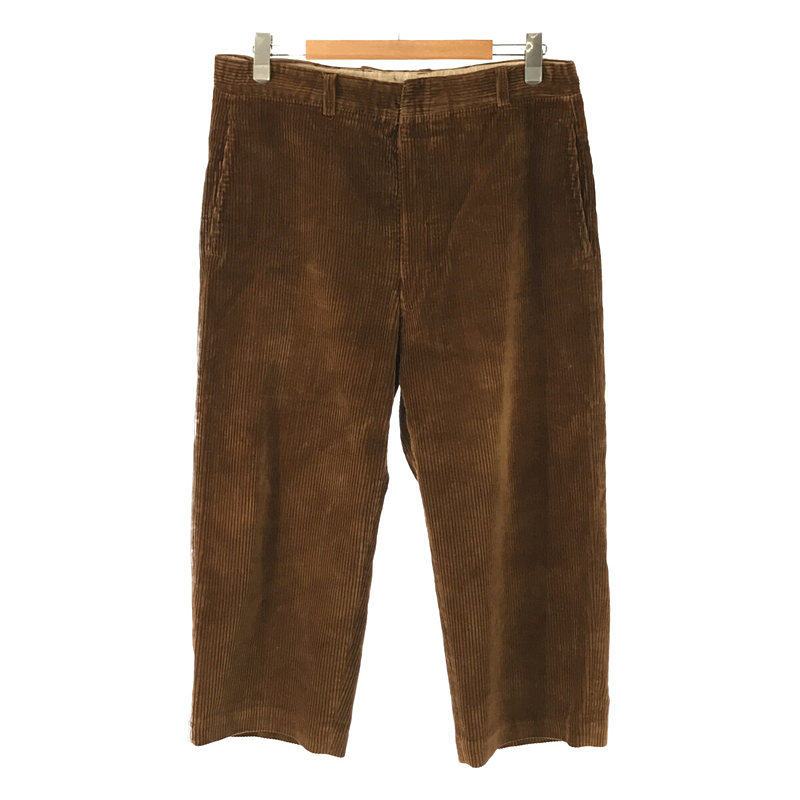 French Corduroy Pants フレンチワーク 太畝 コーデュロイ ワイド パンツ