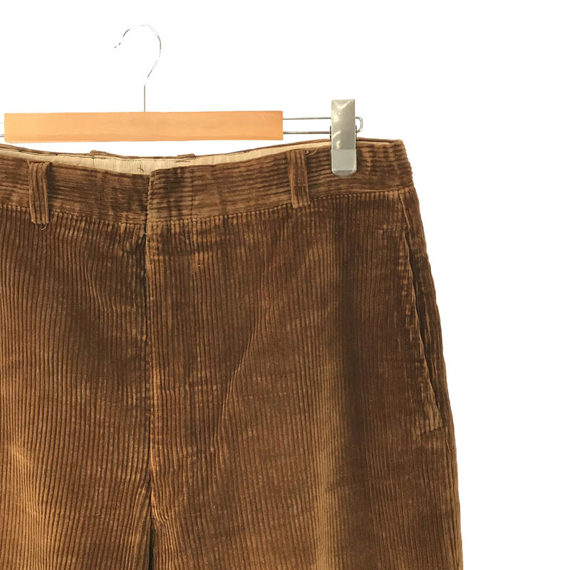 VINTAGE / ヴィンテージ 古着 French Corduroy Pants フレンチワーク 太畝 コーデュロイ ワイド パンツ