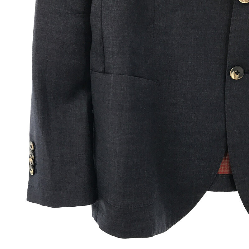 その他 イタリア製 シングルブレスト テーラードジャケット