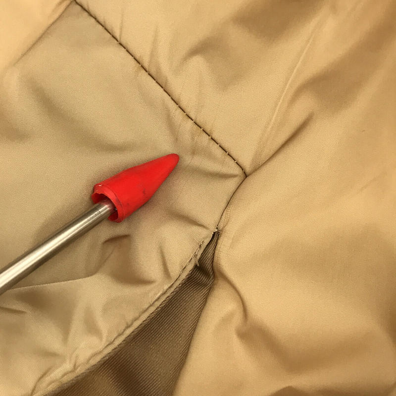 PRADA / プラダ ベルト付き 中綿入り ロングトレンチコート