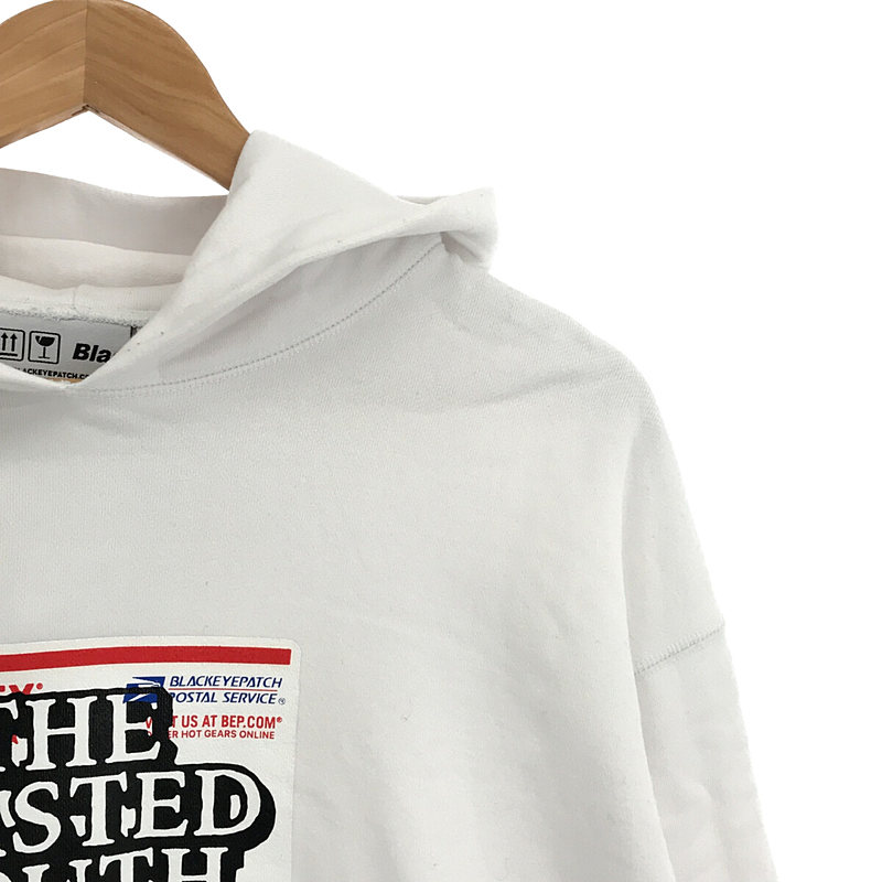 × Wasted Youth Priority Label Hoodie ウエステッドユース コラボ プルオーバー パーカーBlackEyePatch  / ブラックアイパッチ