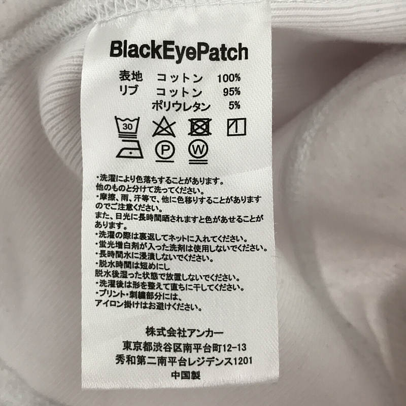 × Wasted Youth Priority Label Hoodie ウエステッドユース コラボ プルオーバー パーカーBlackEyePatch  / ブラックアイパッチ