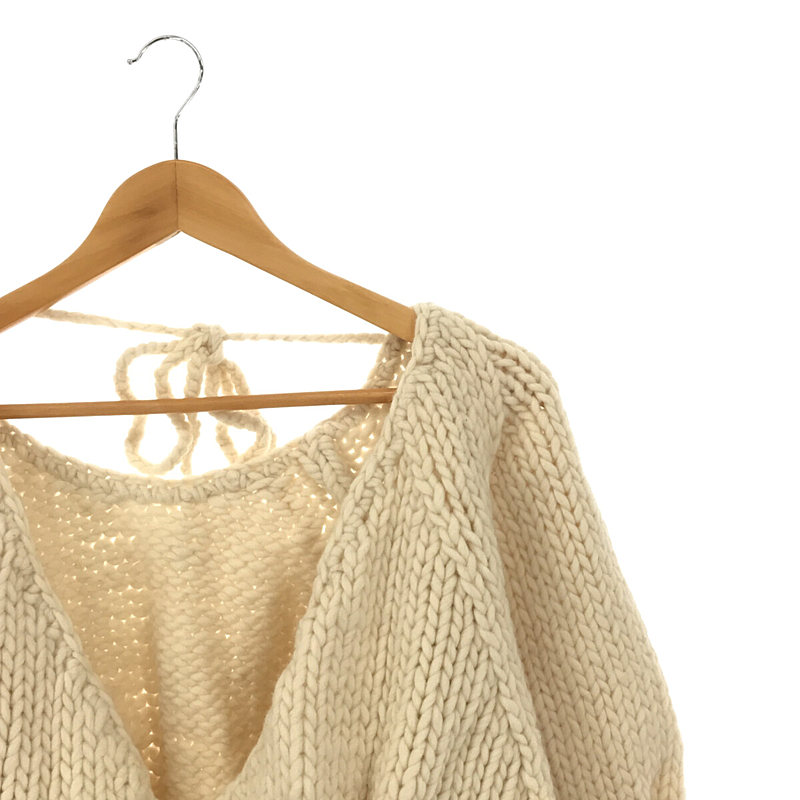 ETRE TOKYO / エトレトウキョウ オープンバックニットトップス カーディガン