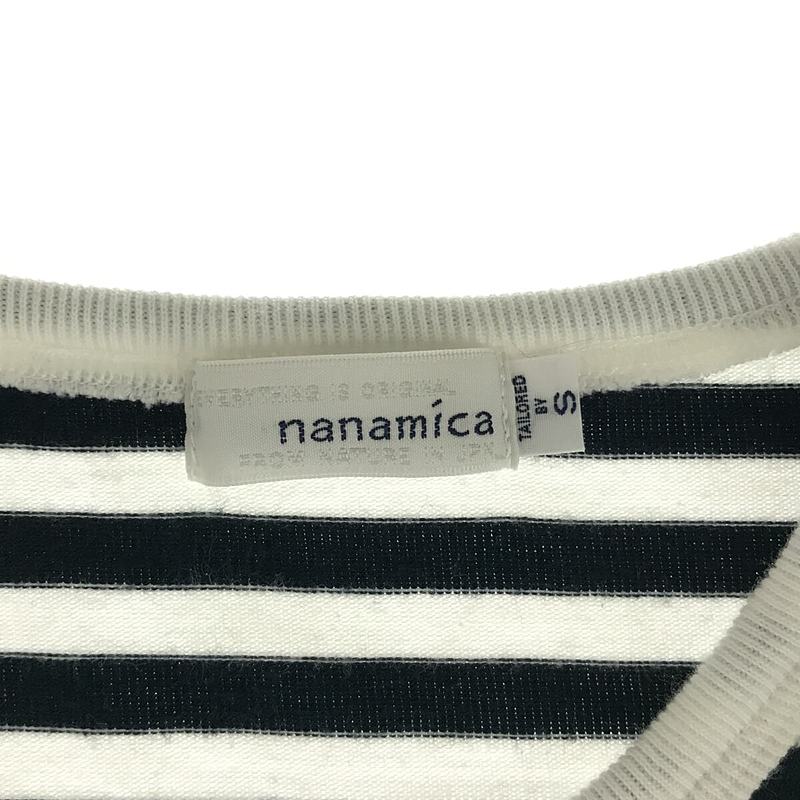 nanamica / ナナミカ COOLMAX Jersey L/S Tee クールマックスジャージーロングスリーブティー ボーダー  ロンT カットソー