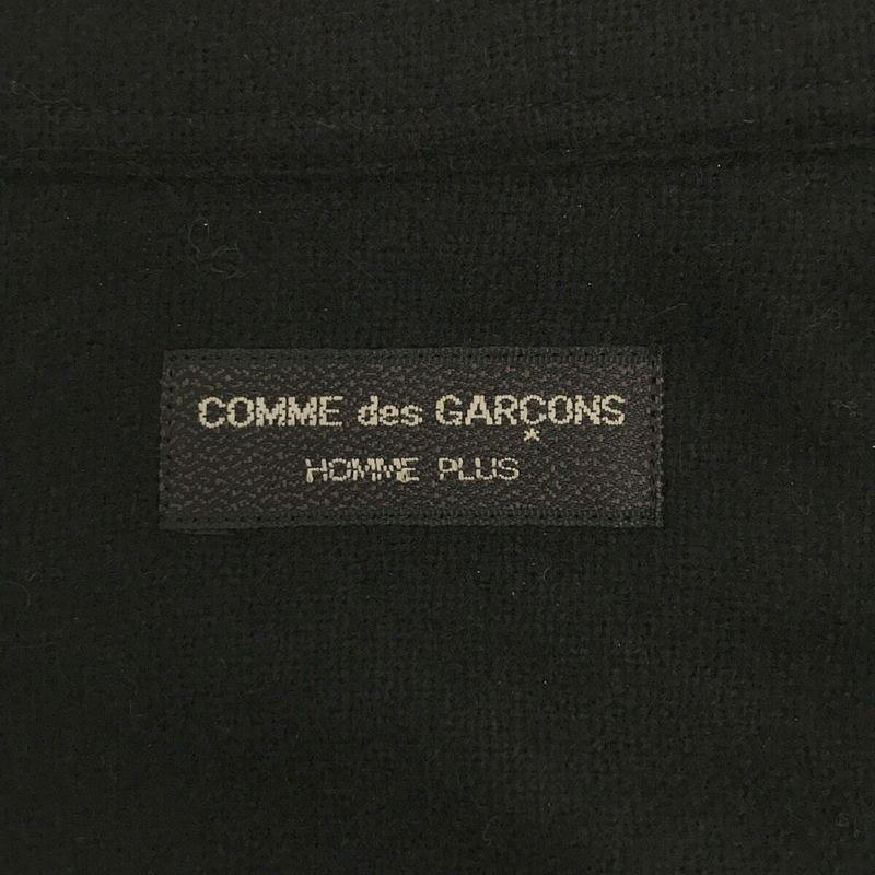 COMME des GARCONS HOMME PLUS / コムデギャルソンオムプリュス インサイドアウト ウールシャツ ジャケット