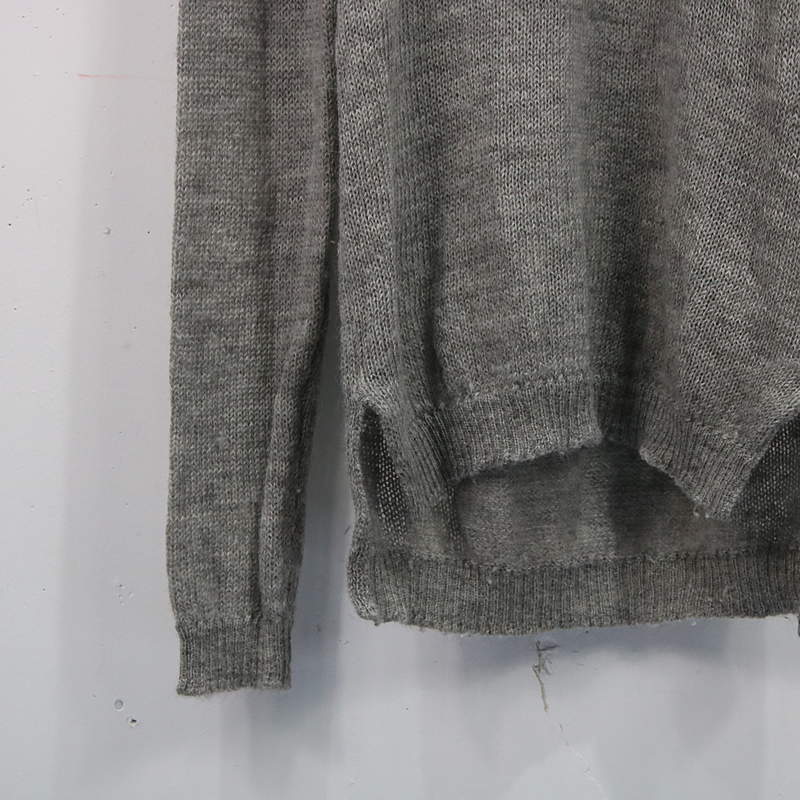 Martin Margiela / マルタンマルジェラ アルパカラウンドネックニットセーター