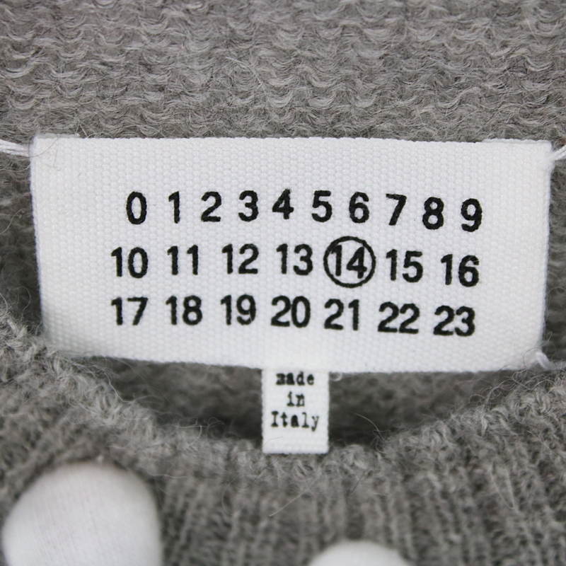 Martin Margiela / マルタンマルジェラ アルパカラウンドネックニットセーター