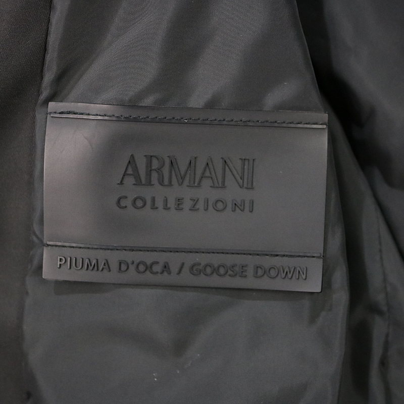 ARMANI COLLEZIONI / アルマーニ コレツォーニ フード付きダウンコート