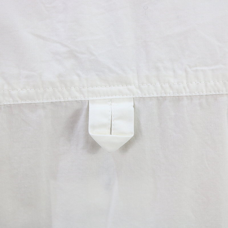 MHL. / エムエイチエル マーガレットハウエル COMPACT COTTON POPLIN プルオーバーカラーレスシャツ