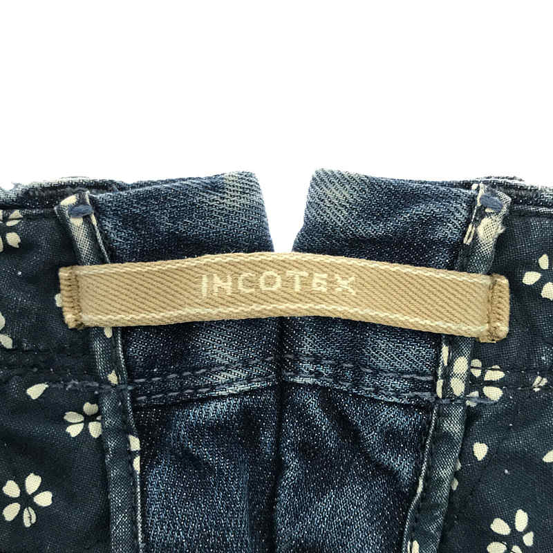 INCOTEX / インコテックス SKIN FIT コットン ストレッチ ヴィンテージ加工 6P デニム パンツ