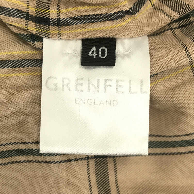 GRENFELL / グレンフェル 英国製 GOLFER グレンフェルクロス スイングトップ ブルゾン タータンチェック ライナー