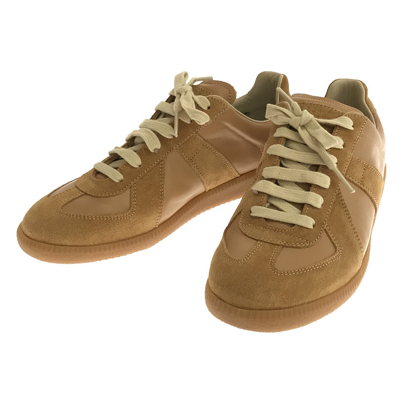 ㉒ Replica Sneakers GERMAN TRAINER レザー シューズ  保存袋有 brown