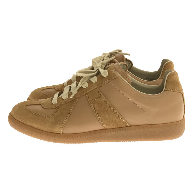 Maison Margiela ㉒ Replica Sneakers GERMAN TRAINER レザー シューズ  保存袋有 brown