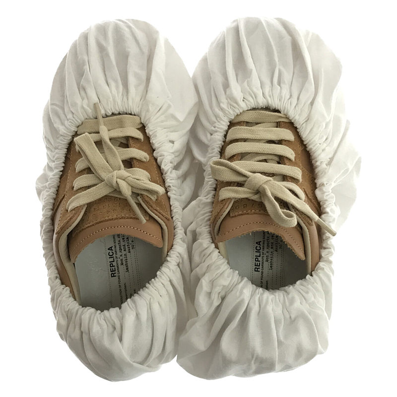 Maison Margiela ㉒ Replica Sneakers GERMAN TRAINER レザー シューズ  保存袋有 brown