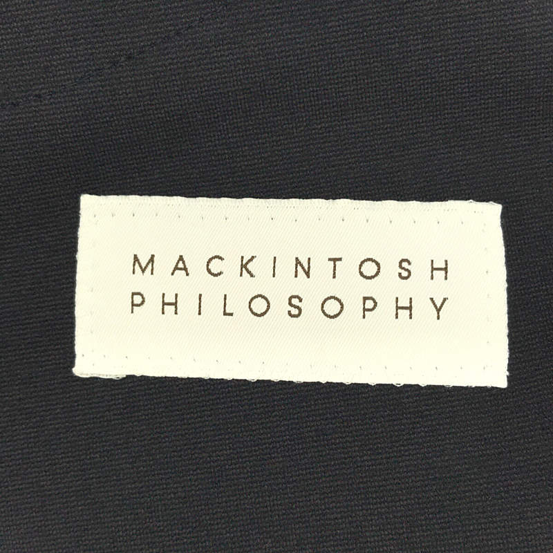 MACKINTOSH PHILOSOPHY / マッキントッシュ フィロソフィー TROTTER JACKET トロッター ジャケット ノッチドラペル 2B サイドベンツ テーラード 紺ブレ