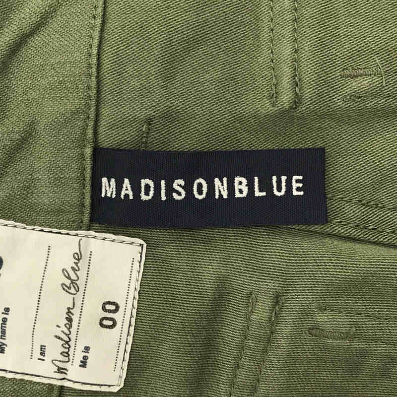 MADISON BLUE / マディソンブルー FATIGUE PANTS ミリタリー  ファティーグ ベイカー パンツ