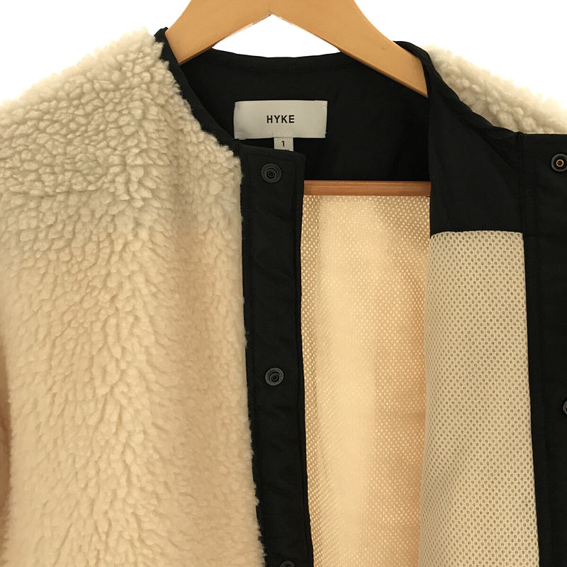 HYKE / ハイク FAUX SHEARLING JACKET ボア フォウ シャーリング ジャケット