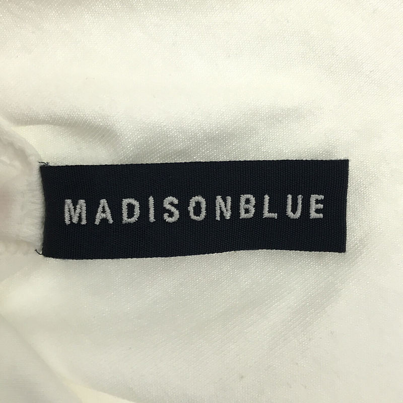 MADISON BLUE / マディソンブルー TYPOGRAPHY TEE TAKEBLUE ポケットロゴ クルーネック カットソー