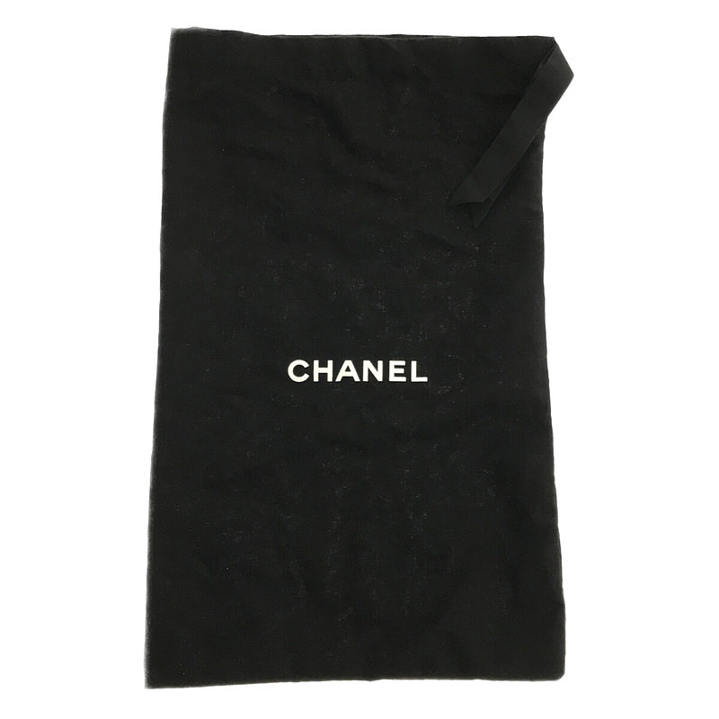 CHANEL / シャネル ココマーク ヒール装飾 ラウンドトゥ レザー  パンプス 保存袋有