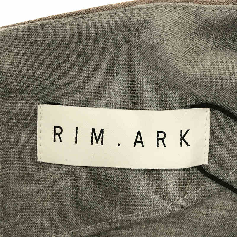 RIM.ARK / リムアーク Shoulder style tops ギャザー スリーブ ショルダー スタイル トップス