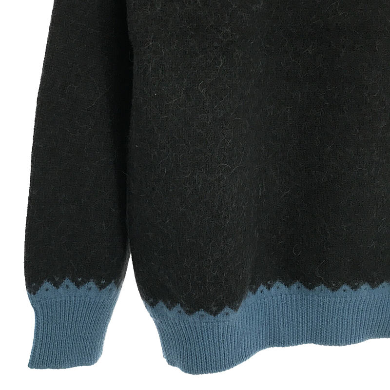 Cristaseya / クリスタセヤ Alpaca Inca Sweater アルパカ混 ウール ノルディック柄 ニット セーター