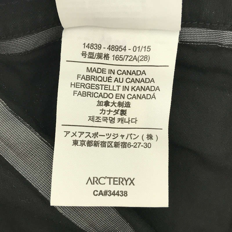 ARC'TERYX / アークテリクス Liminal Pant リミナル パンツ ハイカウント コットン ナイロン