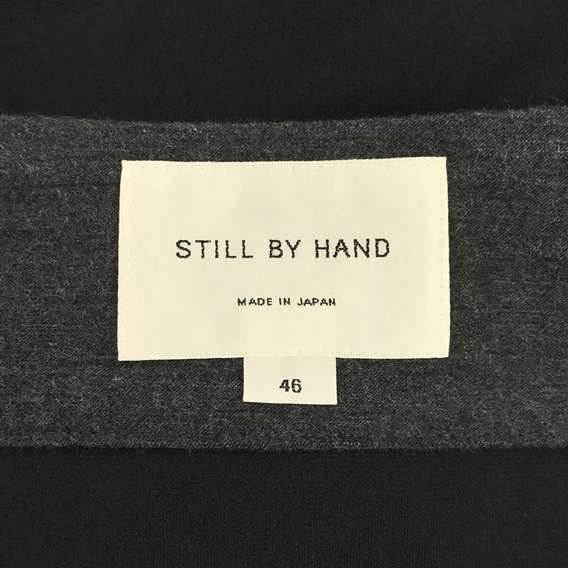 STILL BY HAND / スティルバイハンド ポンチ スナップ Vネック カーディガン