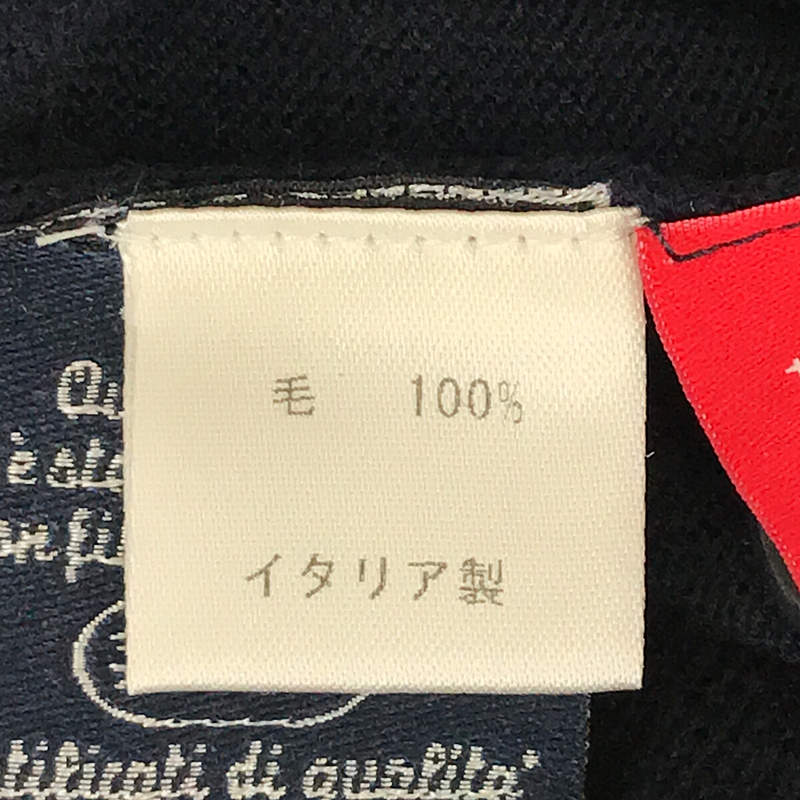 ALTEA / アルテア イタリア製 SLIM FIT スリム フィット ウール ハイゲージ Vネック カーディガン