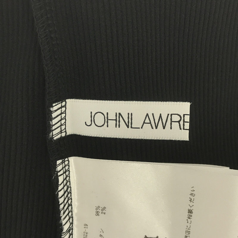 JOHN LAWRENCE SULLIVAN / ジョンローレンスサリバン one shoulder top ワンショルダー リブ ボディースーツ