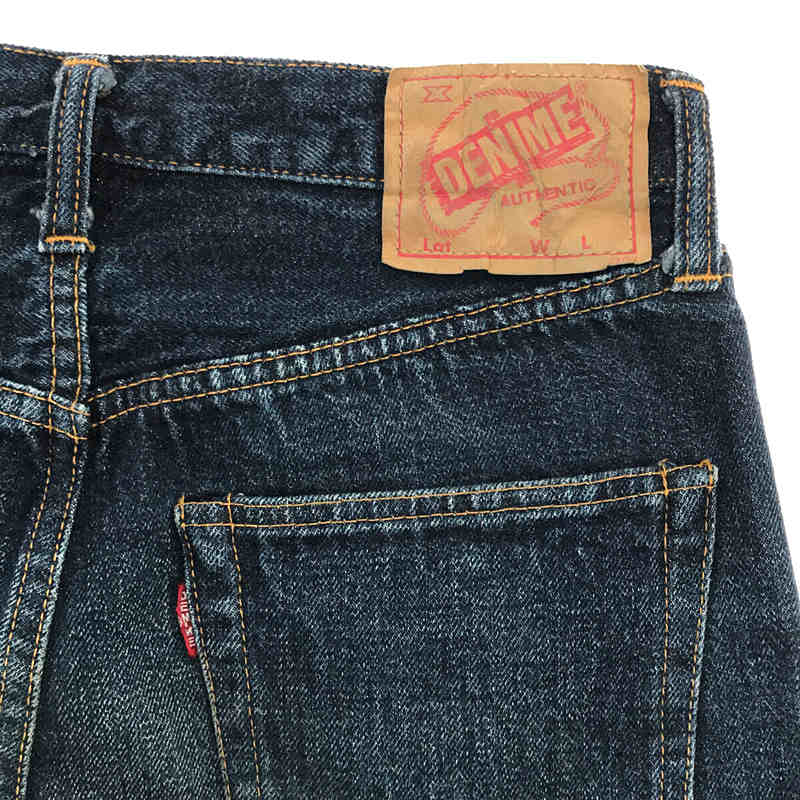 DENIME / ドゥニーム オリゾンティ期 66 コットン セルヴィッチ 並行ステッチ 紙パッチ 5P デニム パンツ