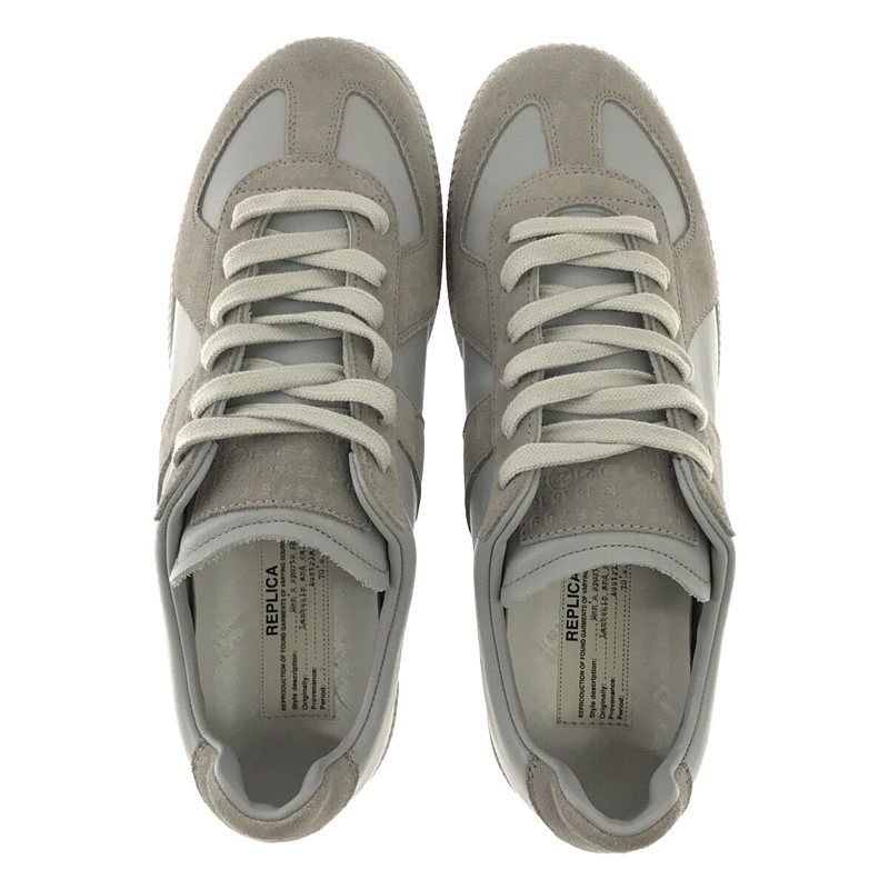 Maison Margiela ㉒ Replica Sneakers GERMAN TRAINER レザー シューズ  gray32900