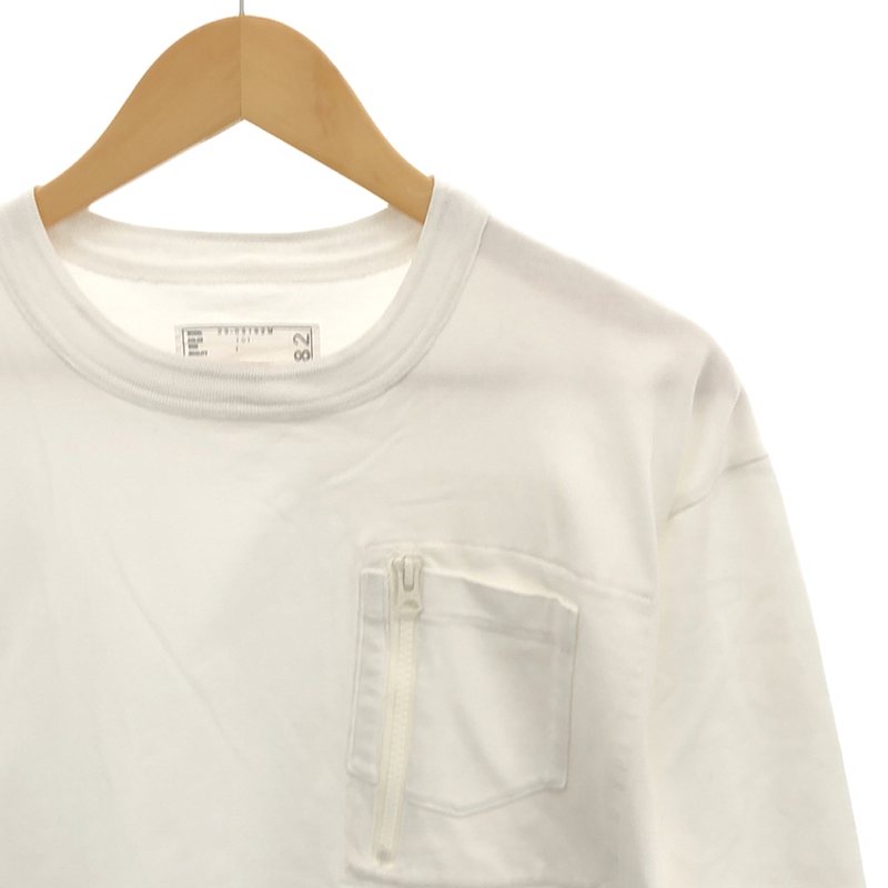 sacai / サカイ Cotton Jersey L/S T-Shirt / サイドスリット レイヤードスリーブ カットソー