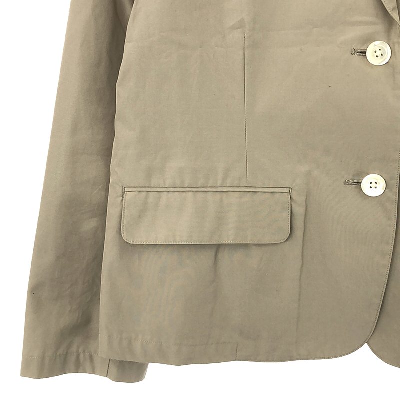 MARGARET HOWELL / マーガレットハウエル コットン 2B テーラードジャケット