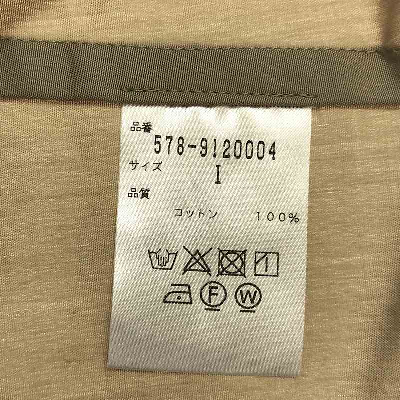 MARGARET HOWELL / マーガレットハウエル コットン 2B テーラードジャケット