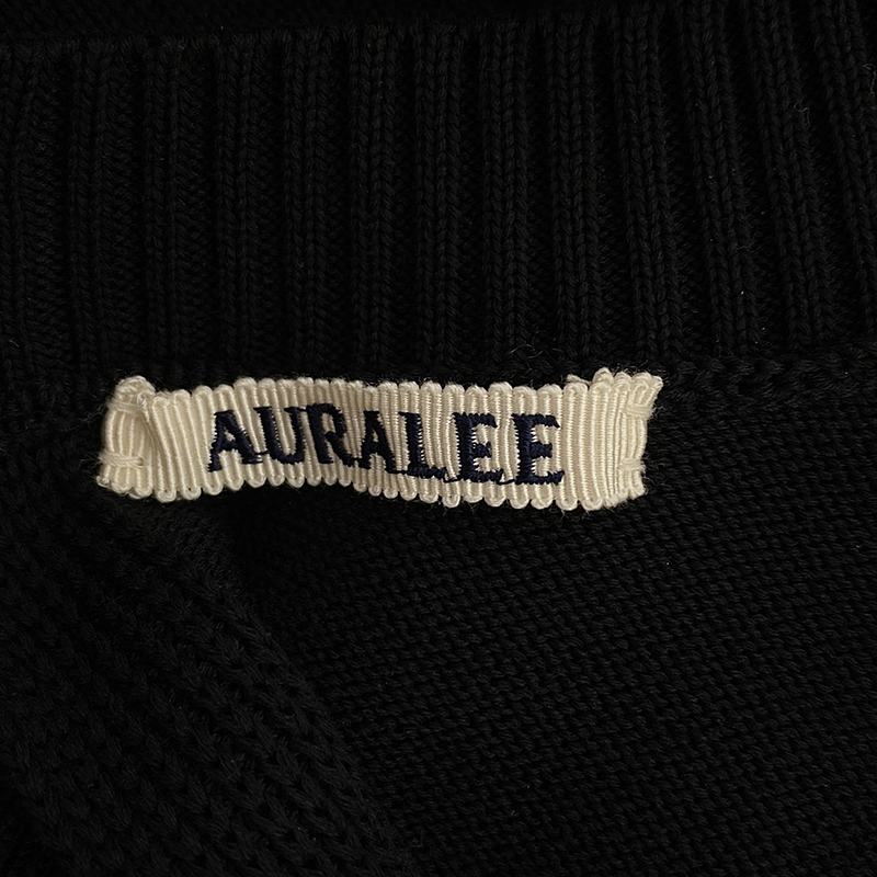 AURALEE / オーラリー Dry Cotton Knit Vest ニットベスト