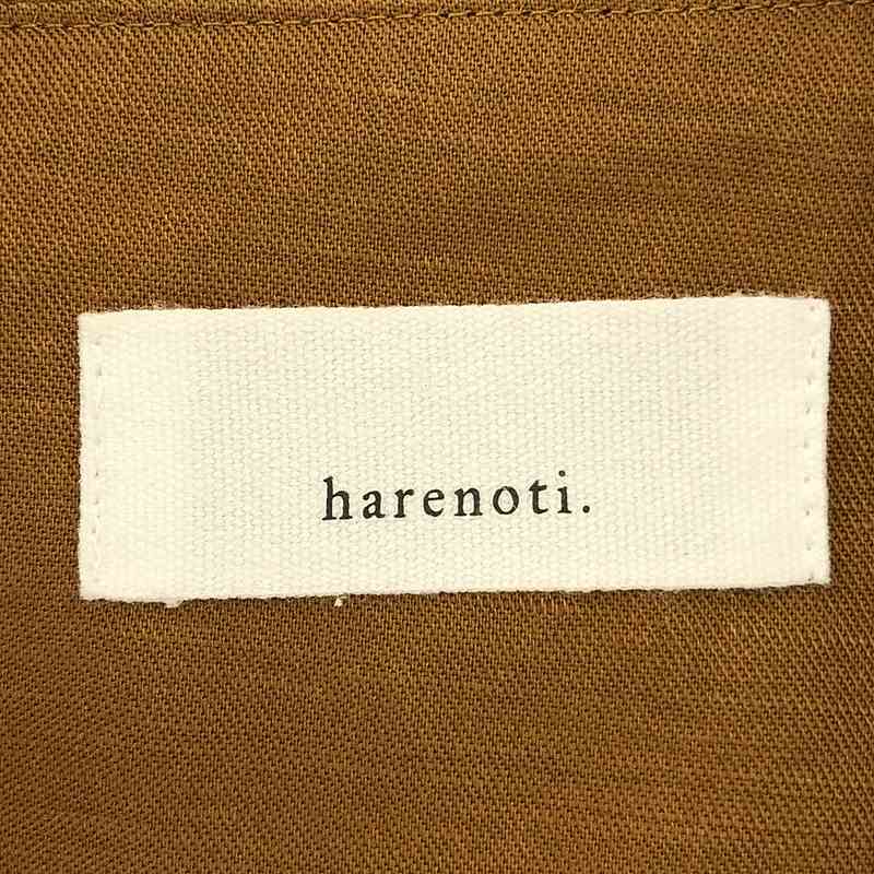 harenoti. / ハレノチ リネンボタンワンピース