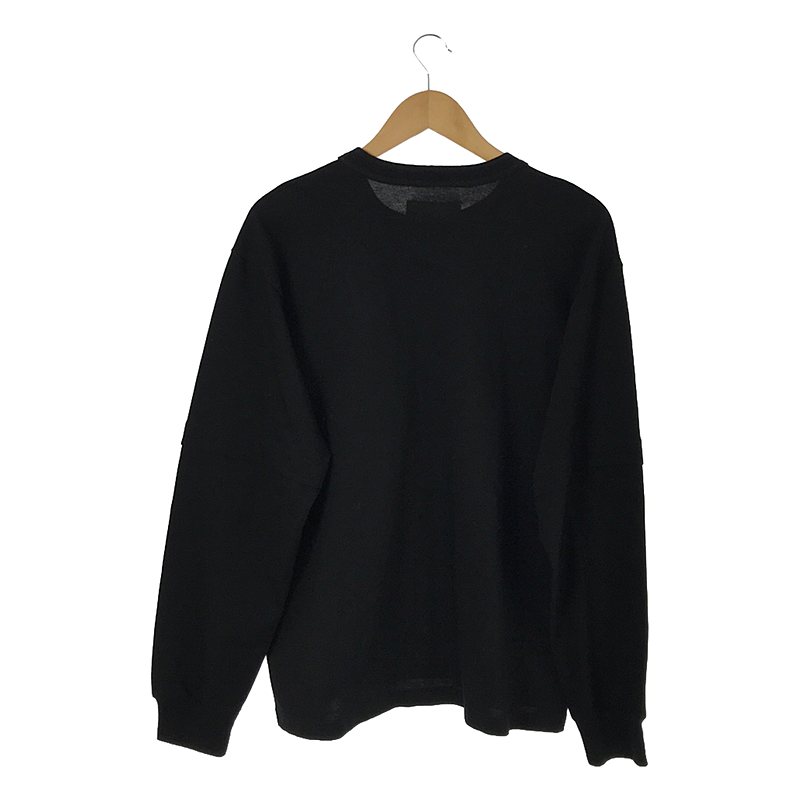 sacai / サカイ Cotton Jersey L/S T-Shirt / サイドスリット レイヤードスリーブ カットソー