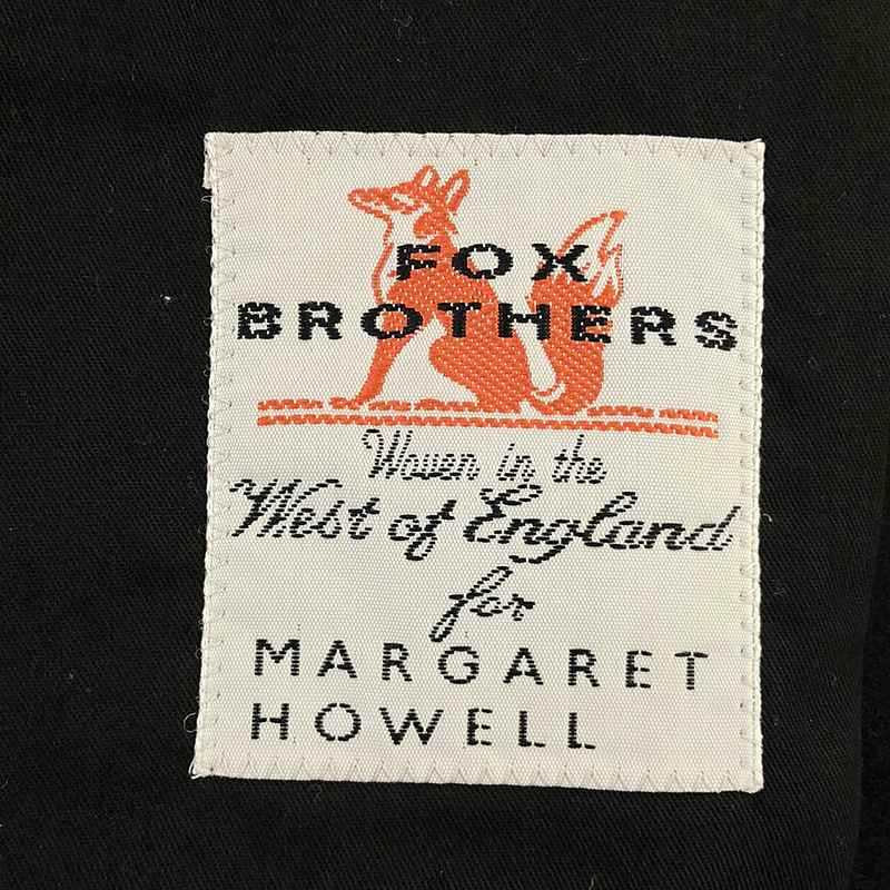 MARGARET HOWELL / マーガレットハウエル × FOX BROTHERS フォックスブラザーズ別注 ウール 3B テーラードジャケット