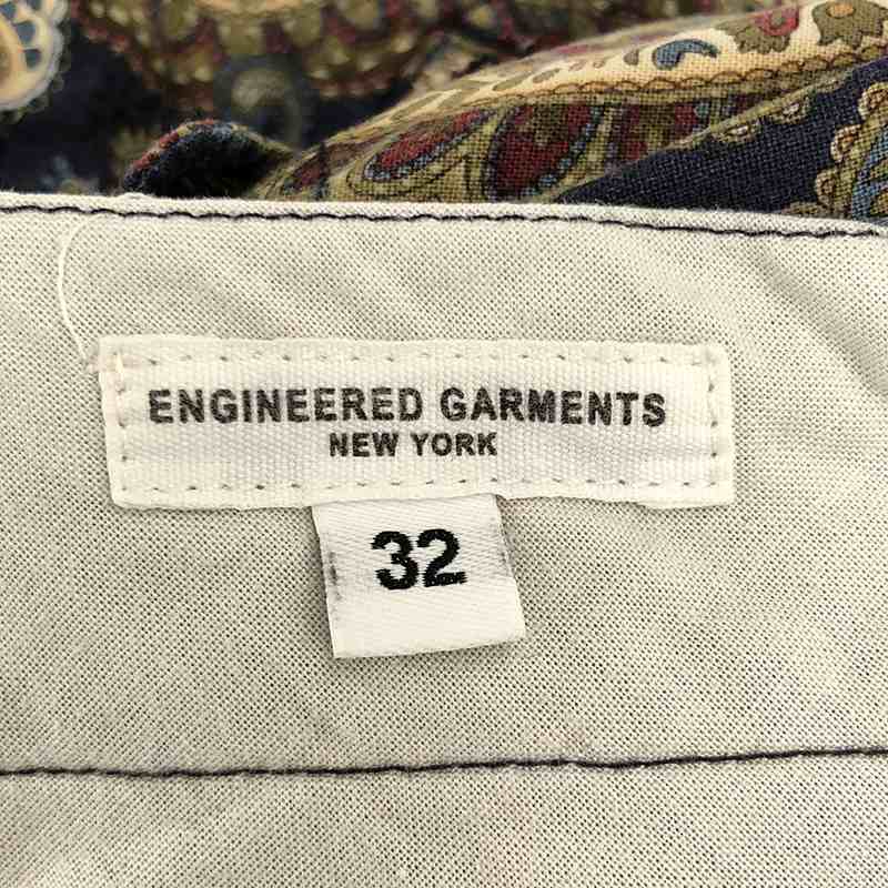 Engineered Garments / エンジニアドガーメンツ Ghurka Short Paisley Print / 総柄 ペイズリー グルカ ショートパンツ