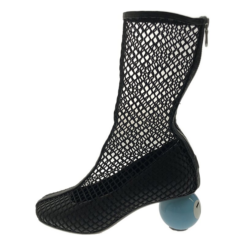 Maison MIHARA YASUHIRO / メゾンミハラヤスヒロ MESH MATERIAL BOOTS Billiards Heel / ビリヤード ヒール ブーツ