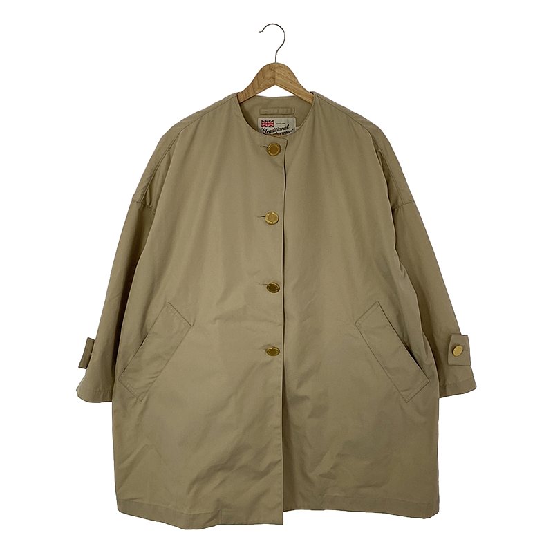 TRADITIONAL WEATHERWEAR】MALTON ノーカラーコート | ブランド古着の ...